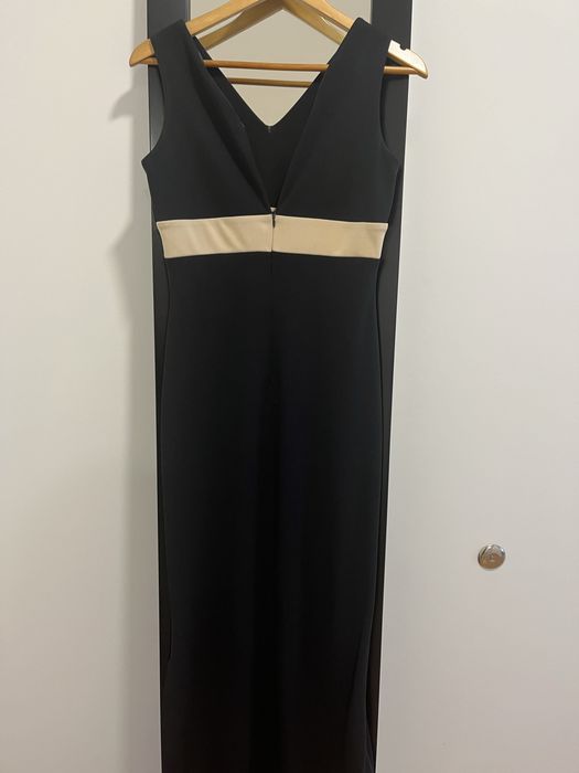 Vestido comprido preto, 38/40
