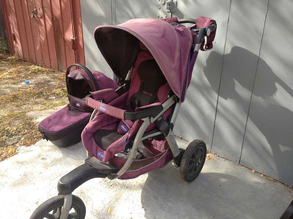 Коляска Chicco 3 в 1Прогулянкова коляска Trio Activ3+муфта в подарунок