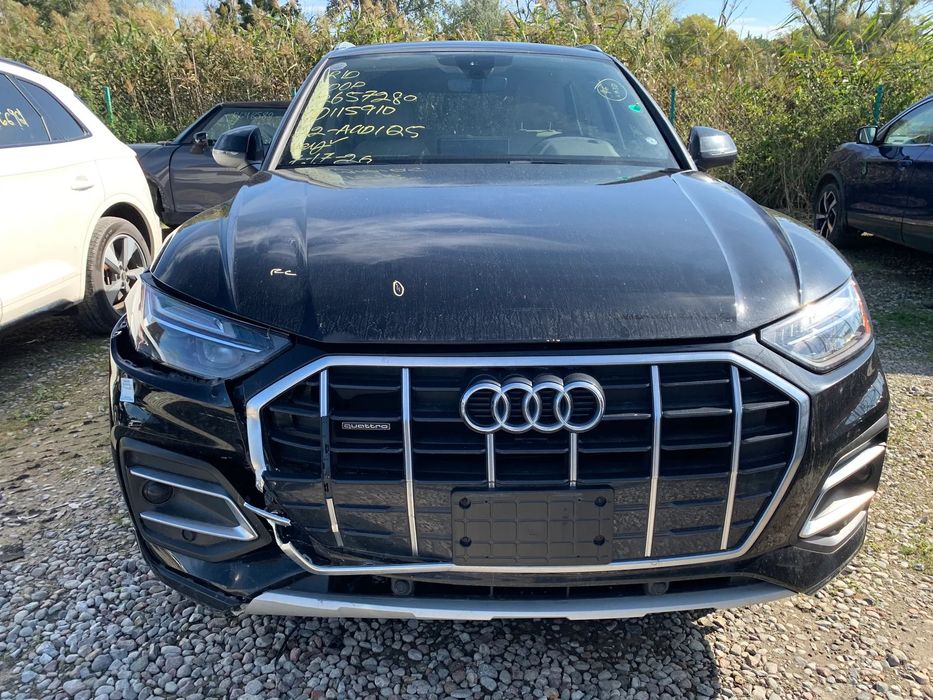 Audi Q5 Pierwsza kolizja