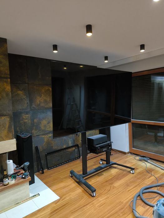 Mocny stojak statyw do tv 100 cali