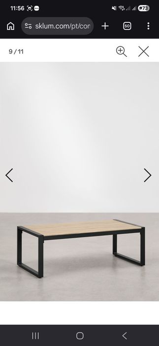 Mesa de Jardim Alumínio - Caixa Selada Nova