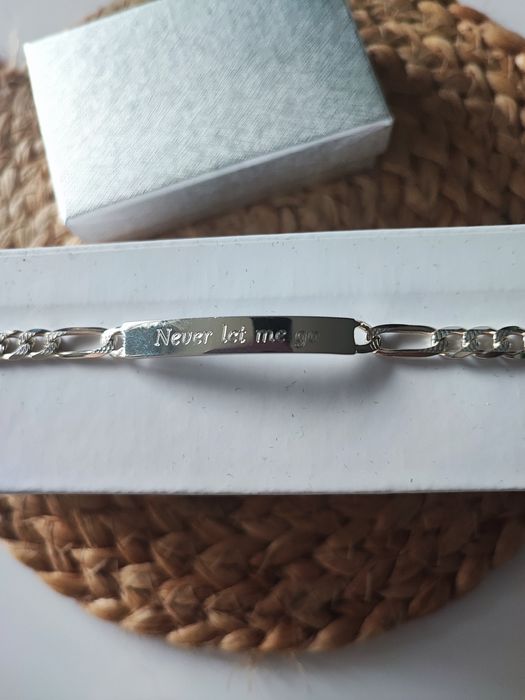 Bransoletka srebrna próba 925