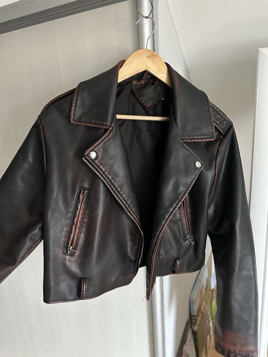 Стильна косуха/ шкіряна куртка