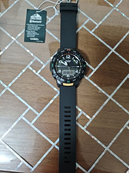Продам мужские часы Casio Pro Trek PRT-B50-1ER