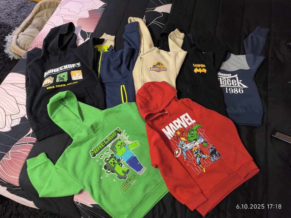 8 x Bluza chłopięca Minecraft Marvel 116