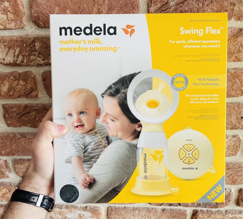 Niewiele Używany Laktator Medela Swing Flex - Kompletny Zestaw