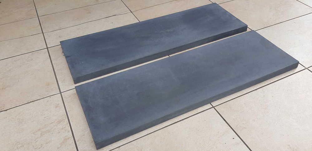 Daszki płaskie betonowe na słupki i murki ogrodzeniowe PRODUCENT