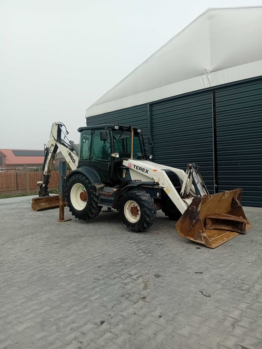 Koparko-ładowarka Terex 860 Sx 2011 rok teleskop łyżka skarpowa nie jcb case