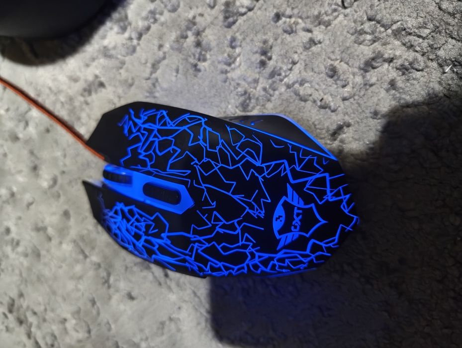 Fones e rato gamer da GXT