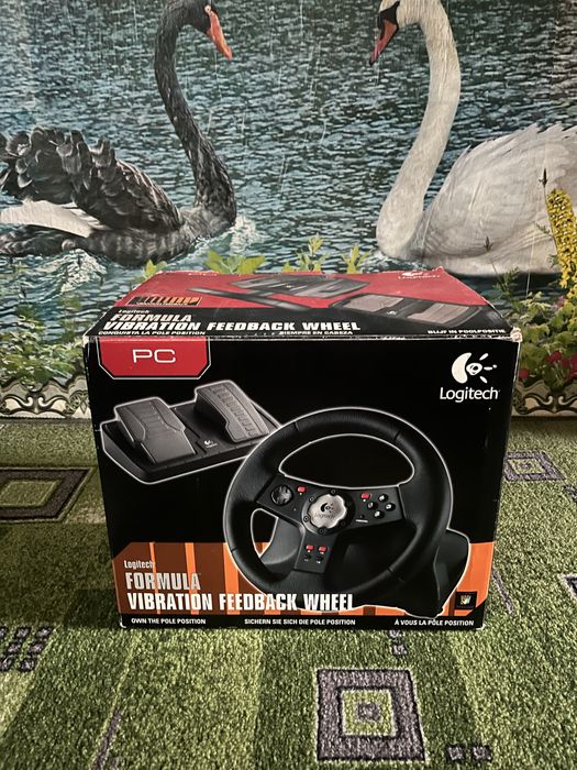 Ігровий кермо Logitech Formula Vibration Feedback Wheel + коробка