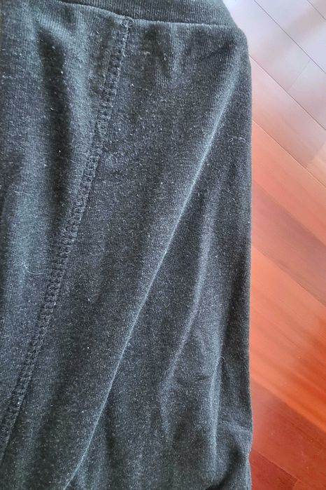 Leggings cinzentos escuros quentinhos Wedze, tamanho S