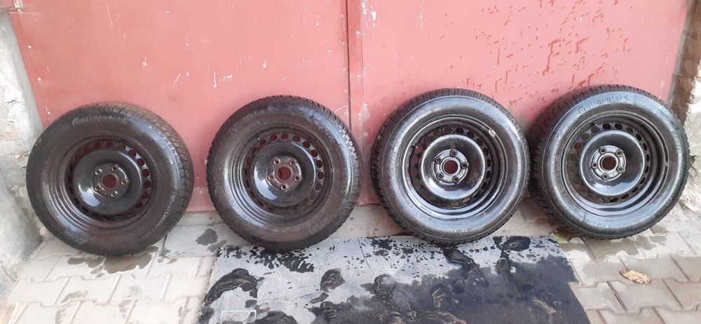 Koła zimowe Continental WinterContact TS 860 Alcar KFZ 9025 6,50Jx15 5x112 ET33