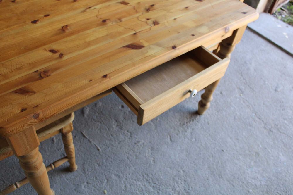 Stół sosnowy wiejski drewniany rustykalny