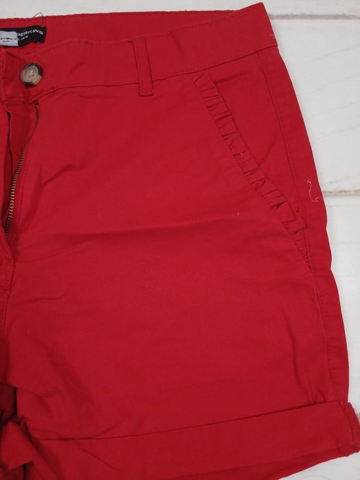 Szorty czerwone Dorothy Perkins eleganckie bawełniane EUR 38