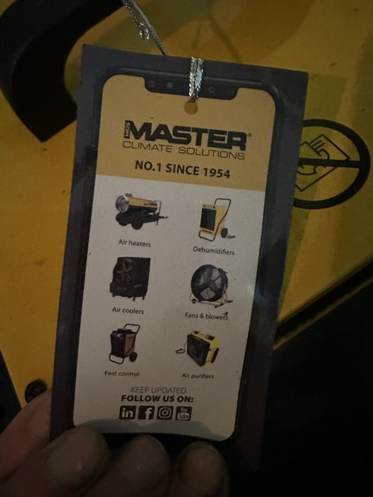 Обогреватель Master 3,3 kwt