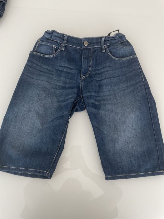 Calções de ganga com elástico rapaz 13/14 anos Tiffosi