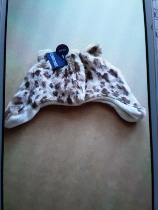 Czapka pilotka chlopiec dziewczynka