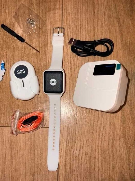 smartwatch dla seniora z przyciskiem sos