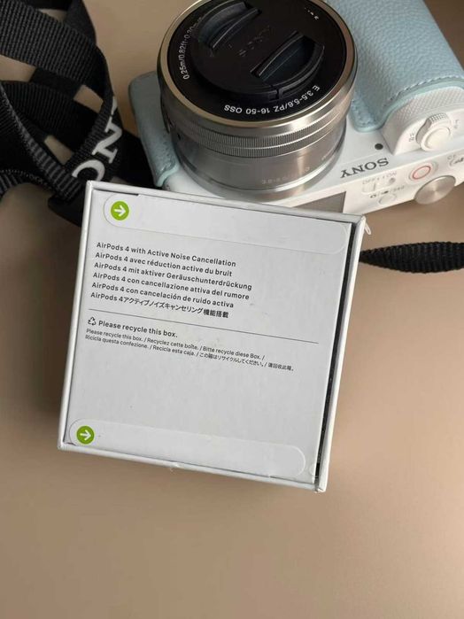 Nowe Zapakowane Słuchawki Bluetooth Apple AirPods 4 (ANC)