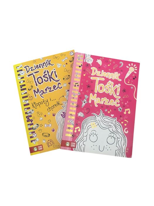 Zestaw 2 książek: Dziennik Tosi Marzec