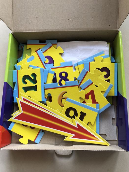 Весёлая математика игра с пазлами