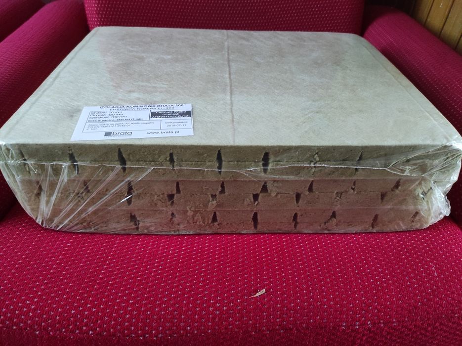 Wełna do komina fi200 izolacja, ocieplenie
