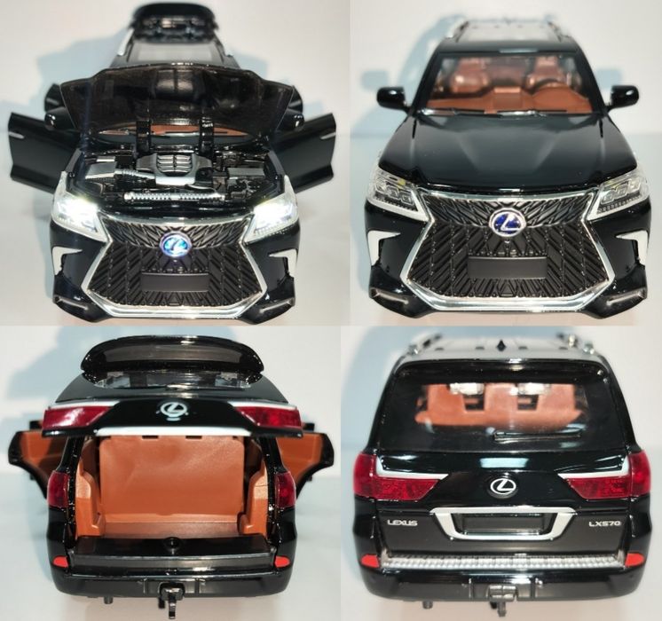 Lexus LX570 модель 1:24 АвтоСвіт CHE ZHI Металл Звук Свет