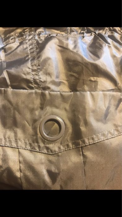 szaro-stebrna parka