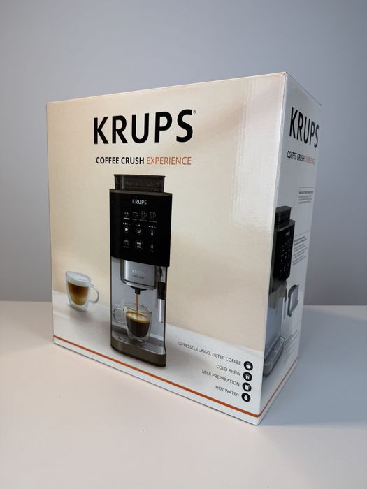 Krups Coffee Crush Experience | Máquina Café Automática Grão | Como Nova