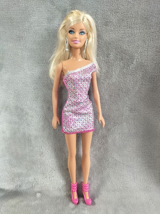 Lalka Glitz Barbie pink 2013 Mattel #W3902