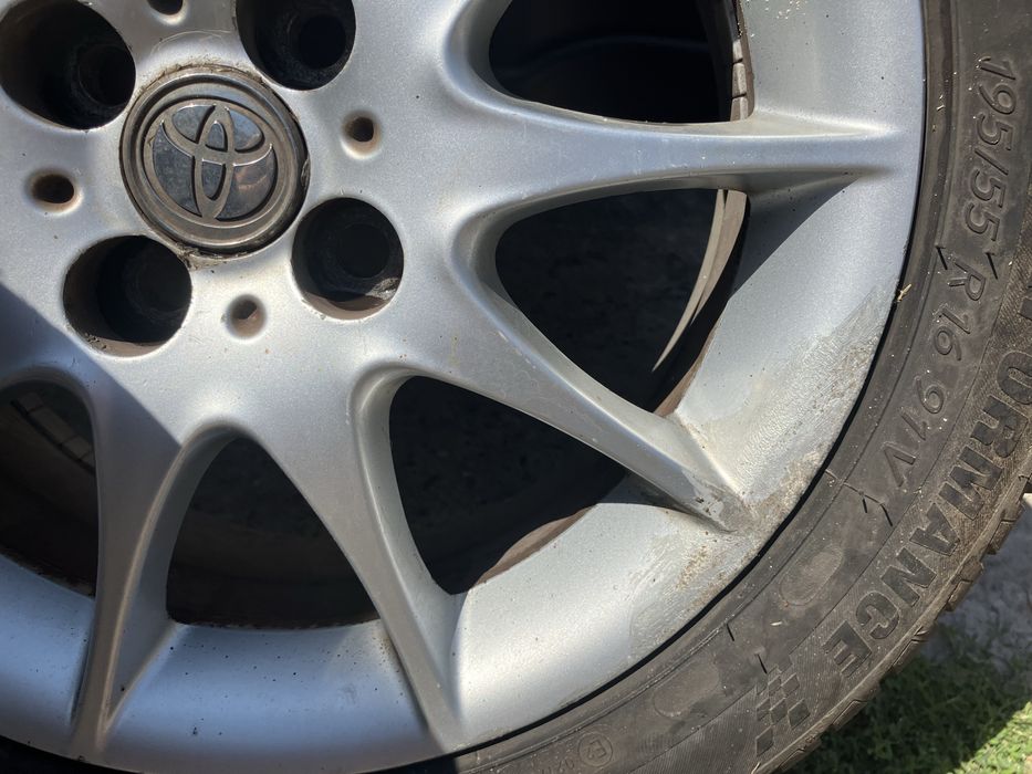 Felgi aluminiowe 16” 4x100 Toyota corolla yaris