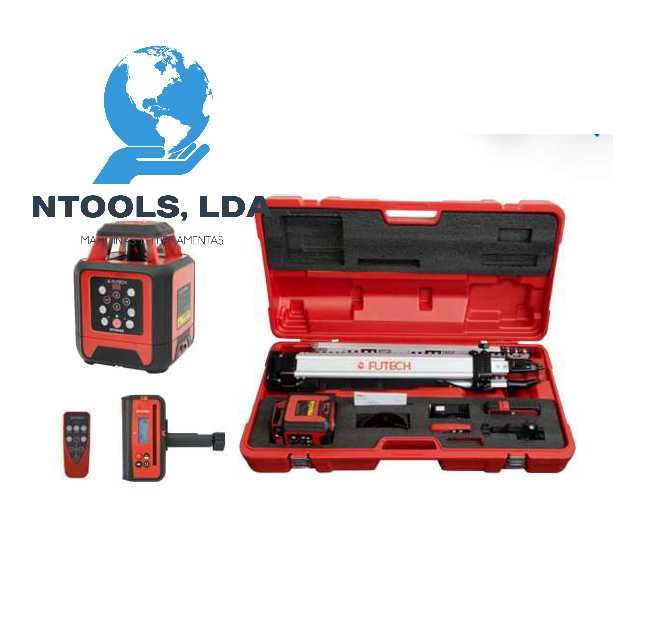 Nível a Laser Vermelho Rotativo, Spinner Futech ACHA, 2 x 250