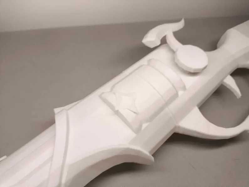 Genshin Impact - Chevreuse Rifle arma para cosplay/prop