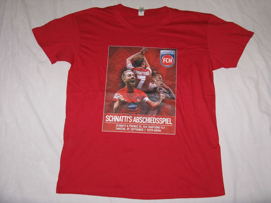t-shirt koszulka 1. FC Heidenheim Bundesliga Niemcy piłka nożna klub piłkarski klubowa 7 L XL