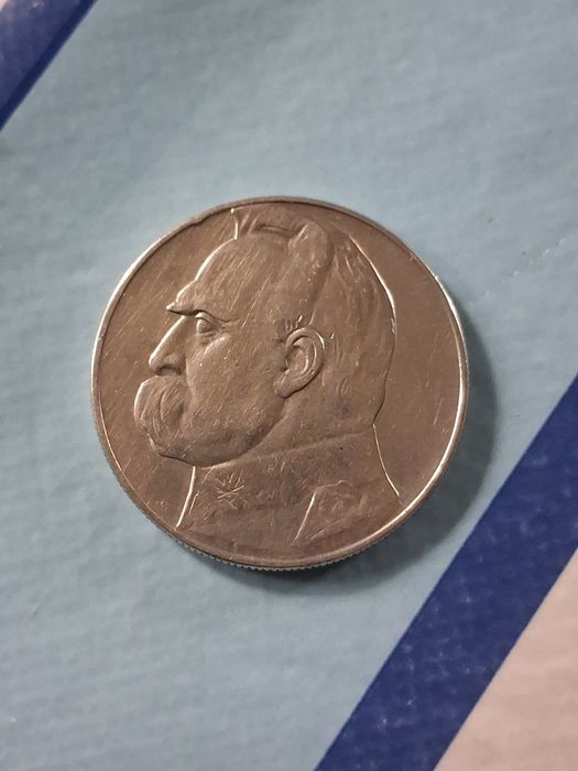 Srebrna moneta 10 zl 1937 Józef Piłsudski