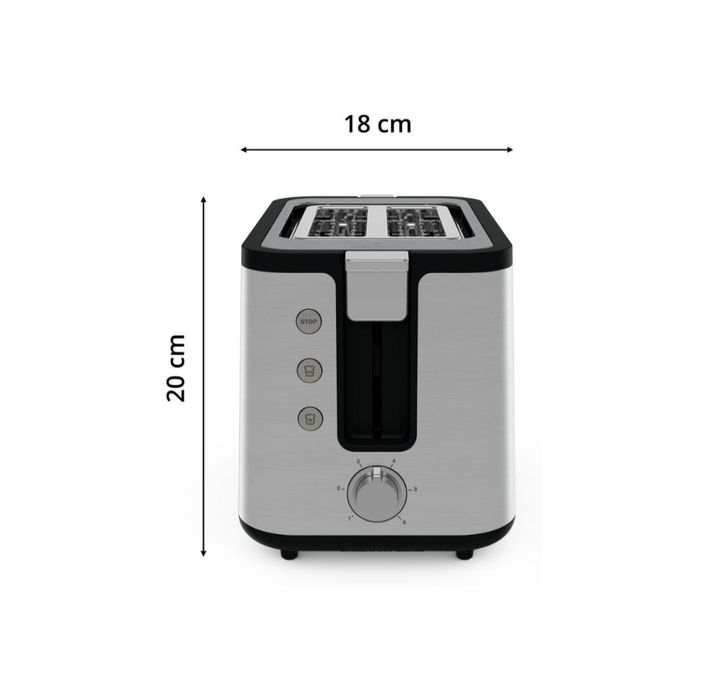 NOVO Torradeira KRUPS Control Line KH442D10