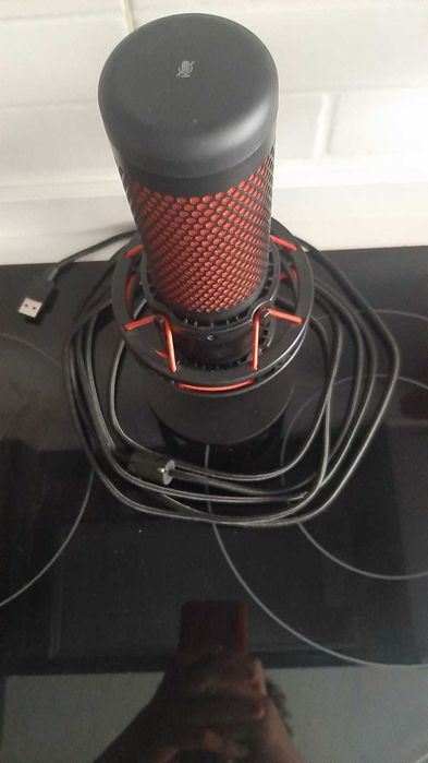 Microfone HyperX QuadCast Gaming USB