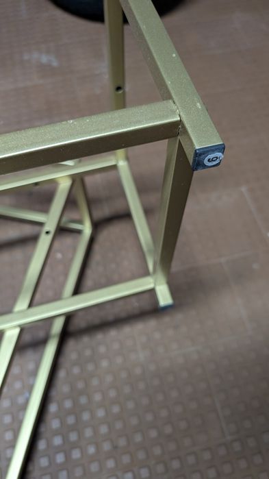 Estrutura pés latão (x2) novos