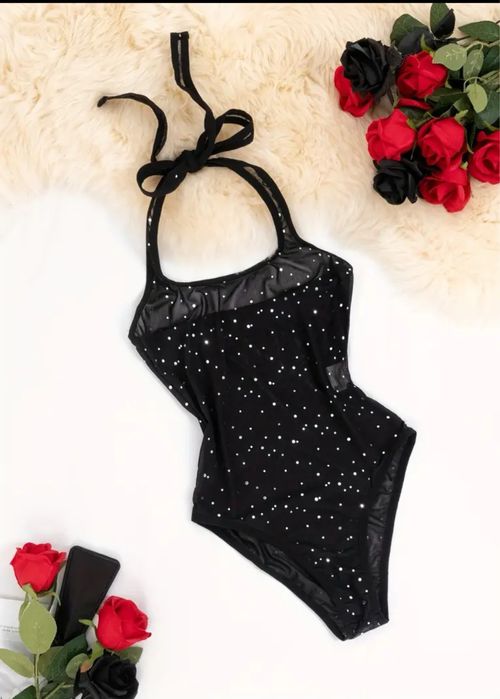 Nowe body m blyszczace damskie