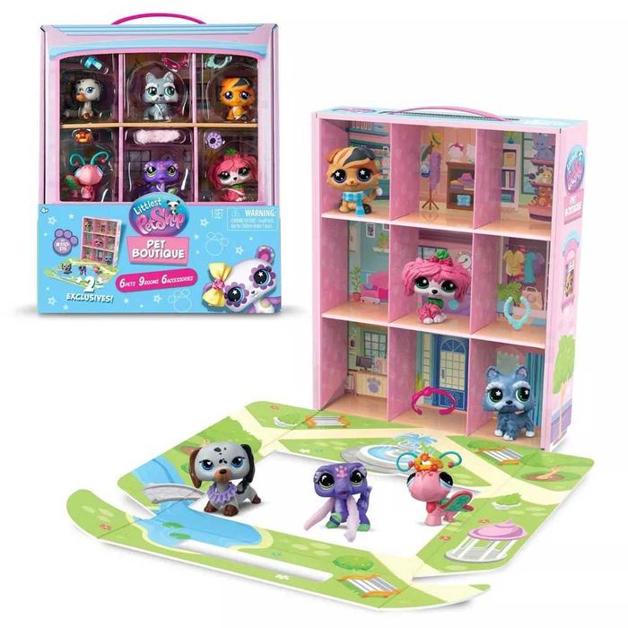 Littlest Pet Shop Pet Boutique ЛПС Літтл Пет Шоп набір Бутік фігурки
