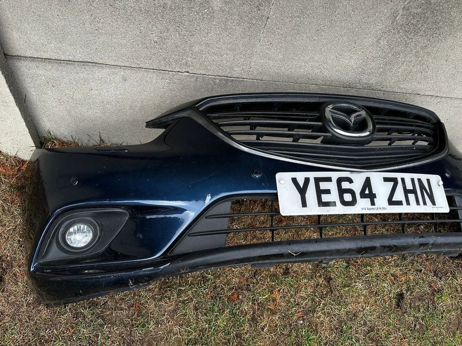 mazda6 gj 12-16 zderzak maska xenon lampy blotnik chlodnice