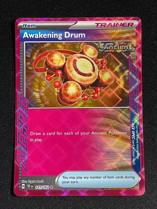 Carta Pokémon Awakening Drum 141/162 Temporal Forces