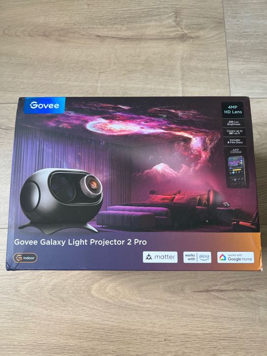 Govee Galaxy Light Projector 2 Pro Projektor kosmosu