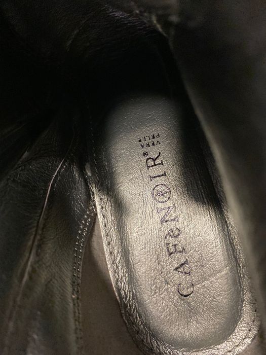 Botins café noir_38,5/39 ORIGINAL