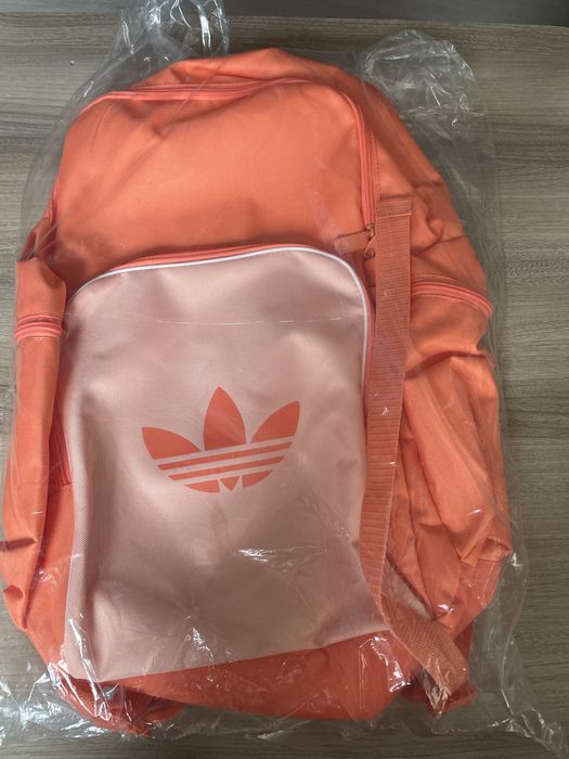 Nowy plecak Adidas Adicolor pomarańczowy 23 l