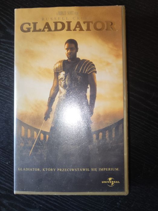 Gladiator. Kaseta VHS. Stan bardzo dobry