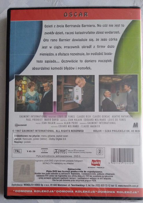 louis de funes, oskar