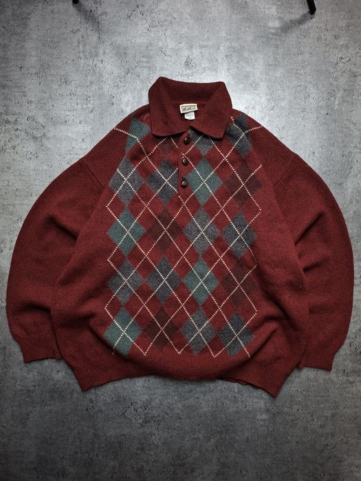Sweter wełna shetland 100%