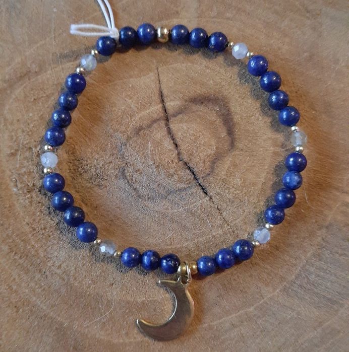 Bransoletka "TRZECIE OKO" Lapis Lazuli Labradoryt