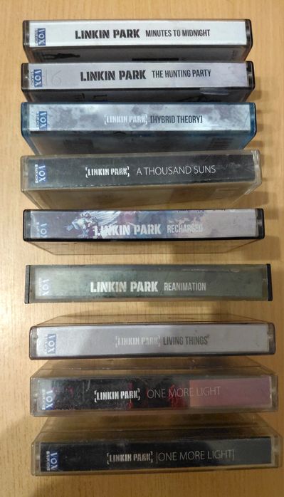 аудіо касети  с записами   рок